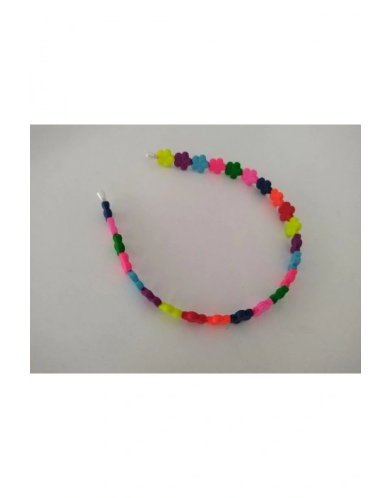 Lily Kız Çocuk Çiçekli Boncuk Taç