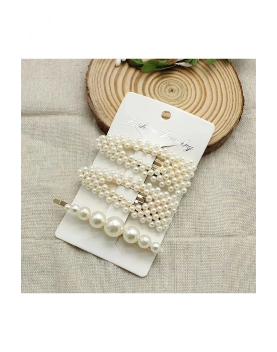 Vintage Üçlü Yan Toka Seti