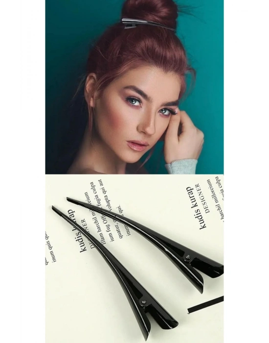 Vintage 2 Adet Siyah Maşa Toka