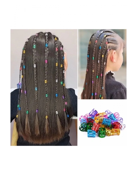 Lily 10 Adet Karışık Renk Saç Küpesi