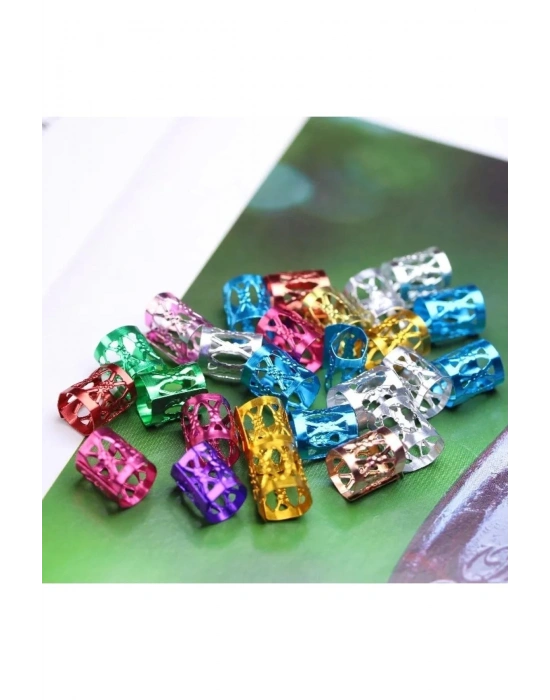 Lily 10 Adet Karışık Renk Saç Küpesi