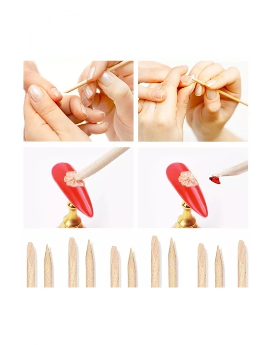 10 Adet Tırnak Et Itici Portakal Çubuğu