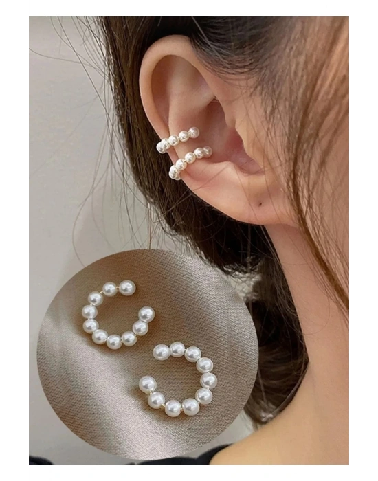 Vintage 2li Inci Kıkırdak Küpe