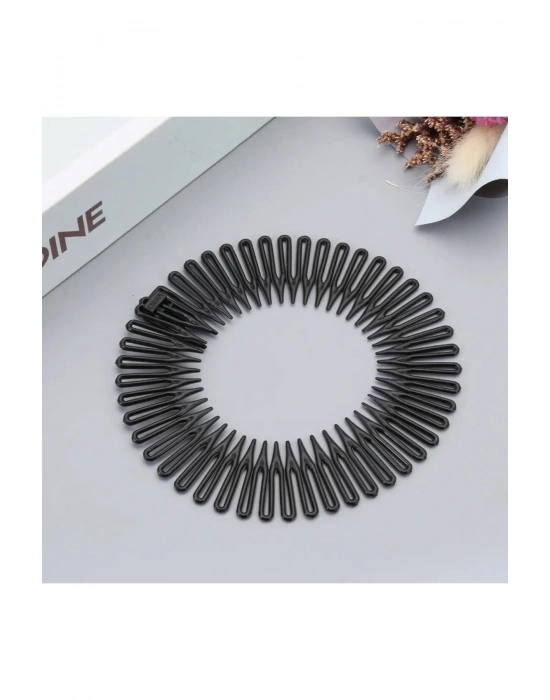 2 Adet Akordiyon Sporcu Tokası Saç Bandı Saç Aksesuarı