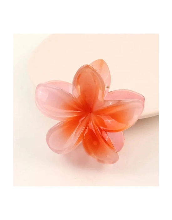 Vintage Çiçek Mandal Toka Lotus Çiçeği