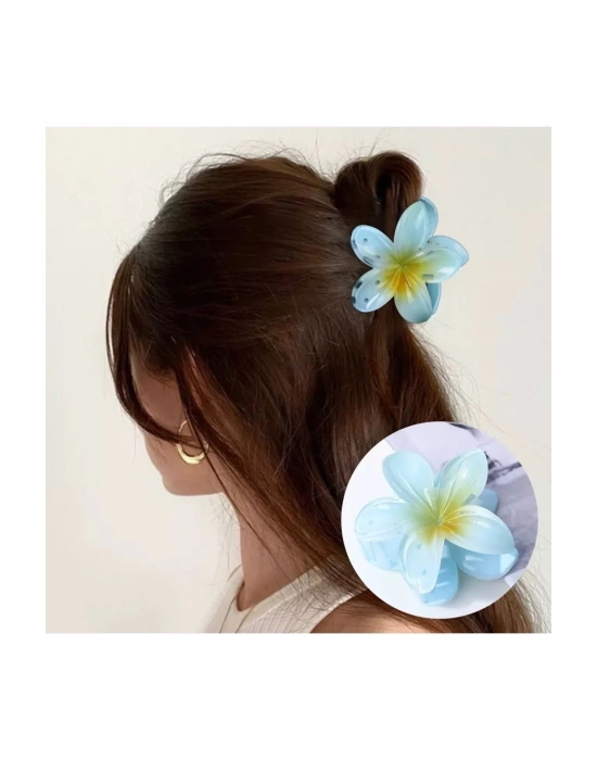 Vintage Çiçek Mandal Toka Lotus Çiçeği