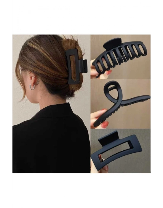 Vintage 3 Adet Siyah Mandal Toka Seti