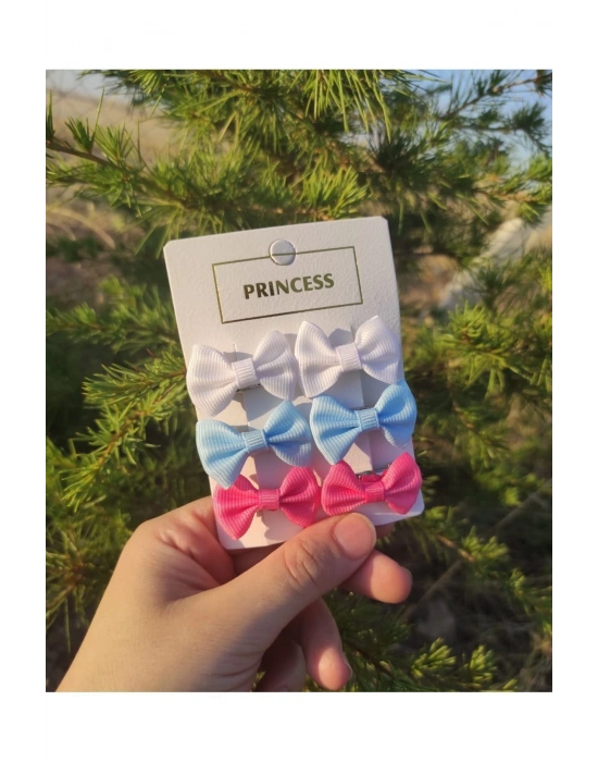 Lily Kız Bebek Çocuk 3 Çift Klipsli Mini Toka