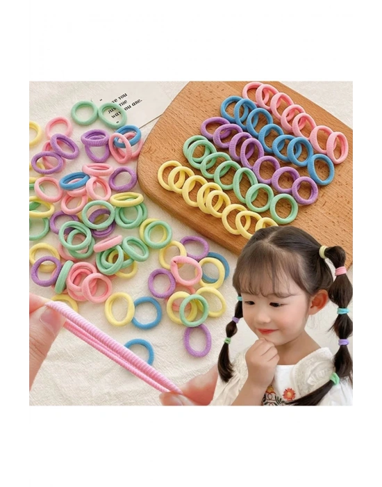 Lily Soft Renkler 100 Adet Mini Havlu Toka