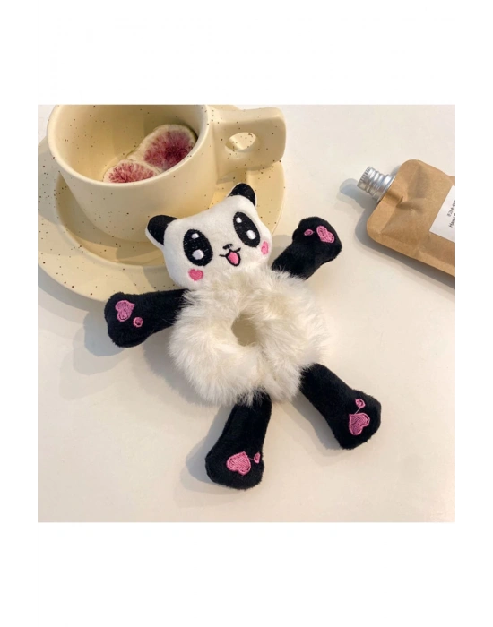 Lily 1 Adet Panda Model Peluş Simit Toka