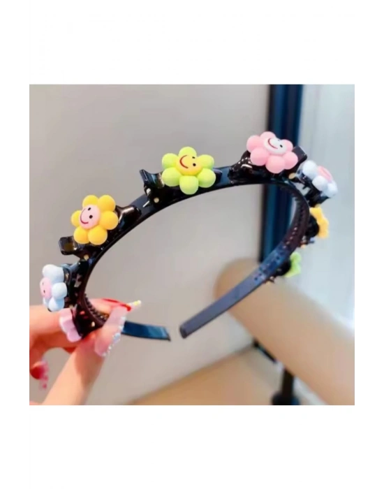 Lily Klipsli Saç Bükücü Kız Çocuk Tacı Saç Bükücü Taç Klipsli Taç Dondurma Figürlü Taç