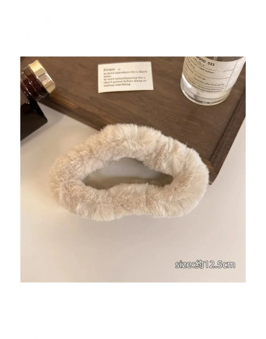 Vintage Maxi Boy Büyük Peluş Mandal Toka