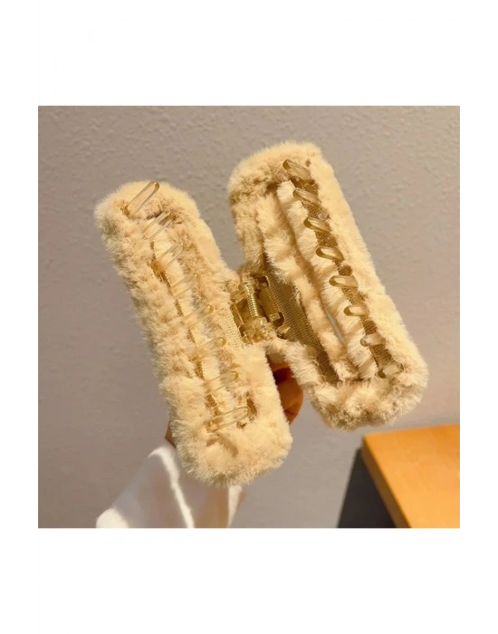 Vintage Maxi Boy Peluş Mandal Toka