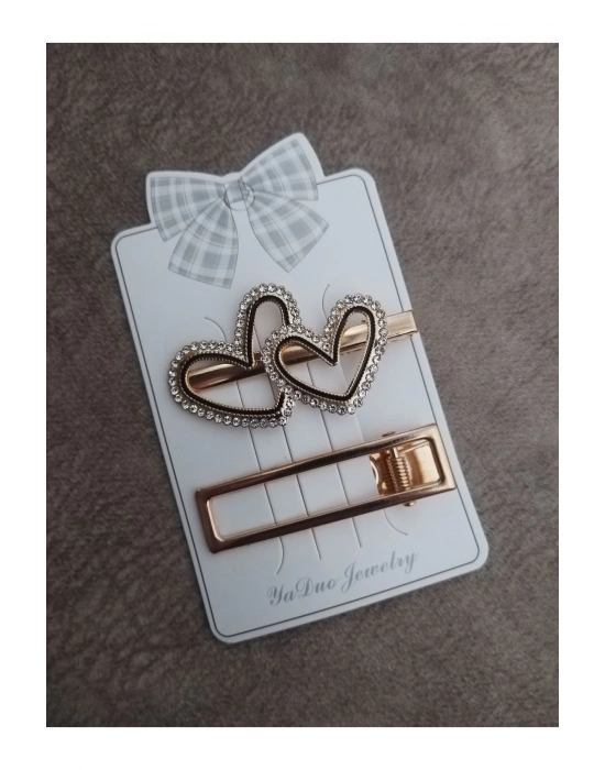 Vintage İkili Yan Toka Seti