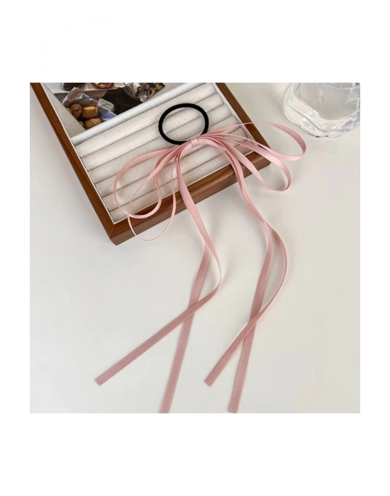 Kadın Vintage Pembe Fiyonk Toka