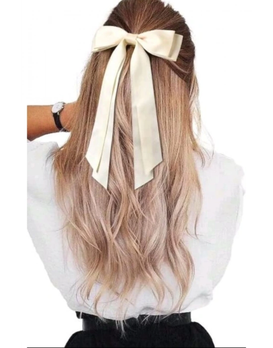 Vintage Saten Otomatik Klipsli Toka