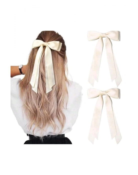 Vintage Saten Otomatik Klipsli Toka