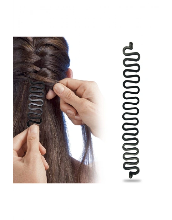 Saç Örme Aparatı Kolay Saç Toplama Örme Kolay Saç Toplama Örgü Yapma Tokası