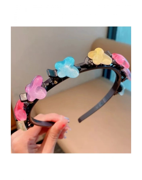 Lily Saç Bükücü Figürlü Klipsli Çocuk Tacı