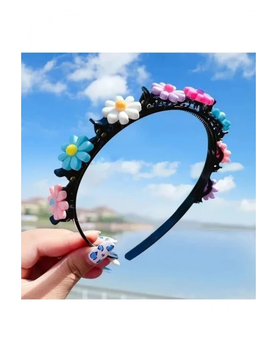 Lily Saç Bükücü Figürlü Klipsli Çocuk Tacı