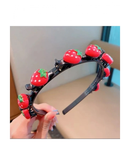 Lily Saç Bükücü Figürlü Klipsli Çocuk Tacı