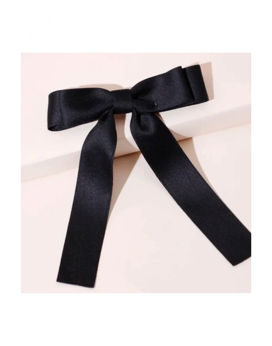 Vintage Saten Otomatik Klipsli Milena Toka