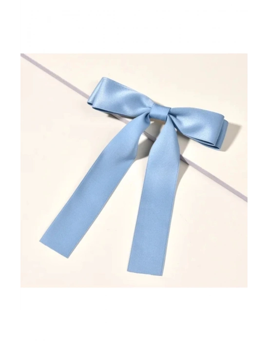 Vintage Saten Otomatik Klipsli Milena Toka