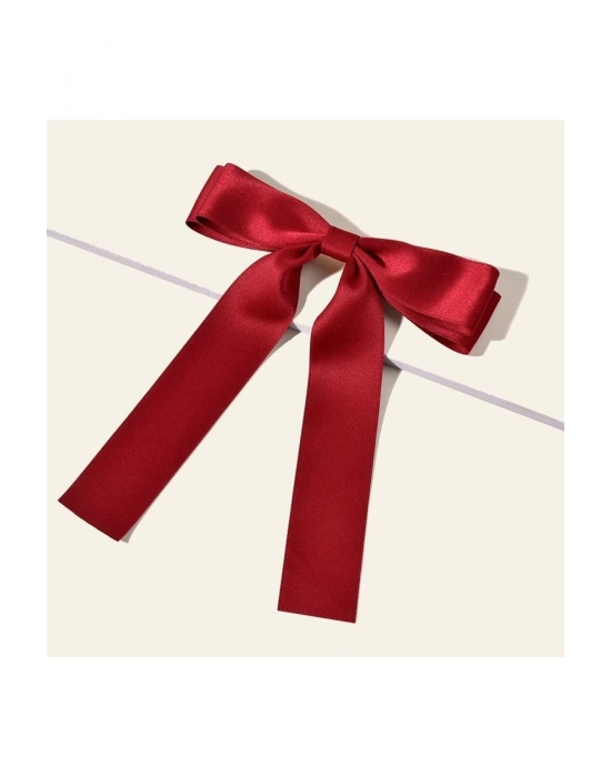 Vintage Saten Otomatik Klipsli Milena Toka