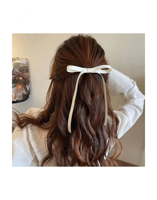 Vintage 4 Farklı Renkte Kurdele Pens Toka