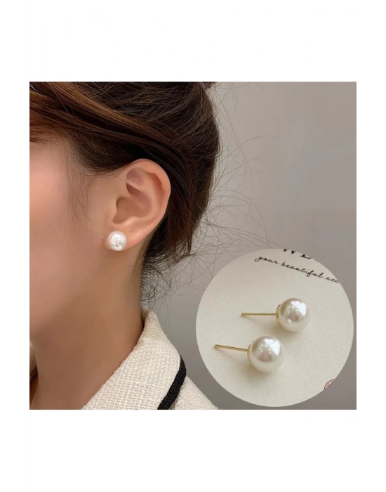 Kadın İnci Top Küpe