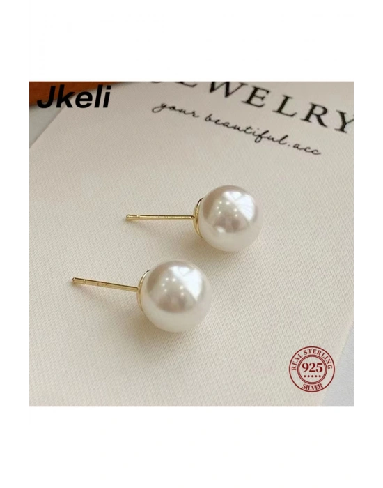 Kadın İnci Top Küpe