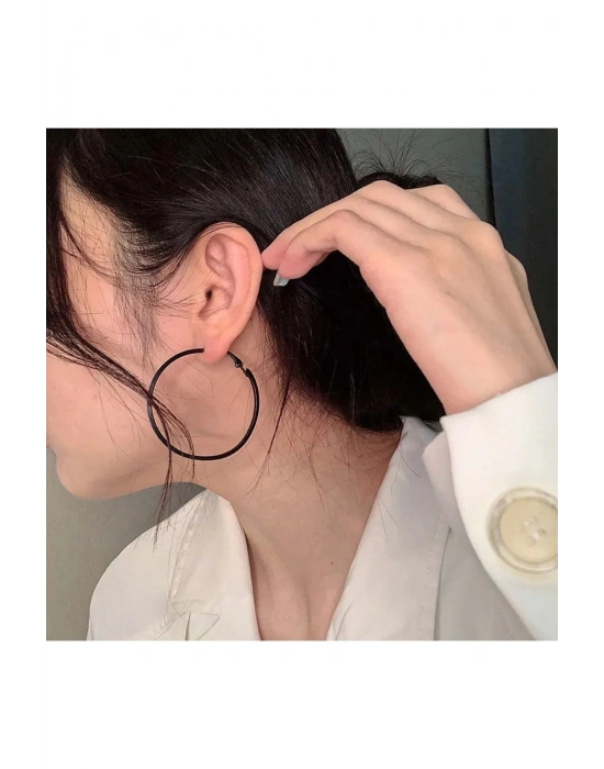 Kadın 5 cm Halka Model Küpe