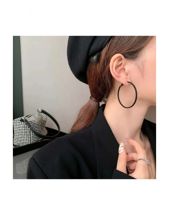 Kadın 5 cm Halka Model Küpe