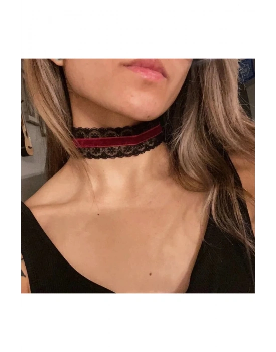 Vintage Fantasy Choker Kolye