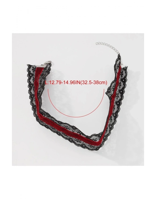 Vintage Fantasy Choker Kolye