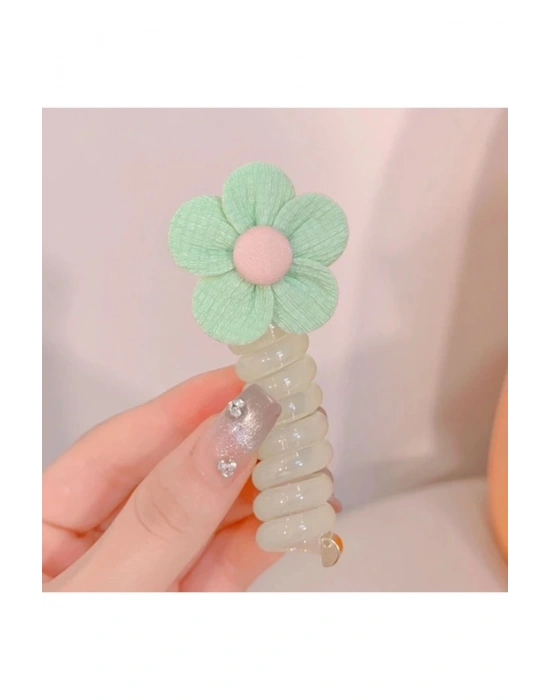 Lily Kız Çocuk Yaylı Spiral Toka 1 Adet