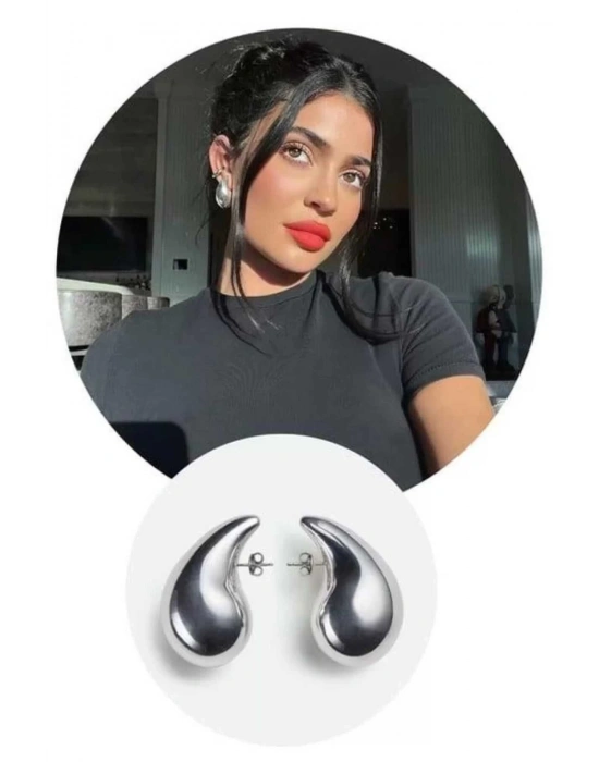 Kadın  Gözyaşı Damlası Model Küpe