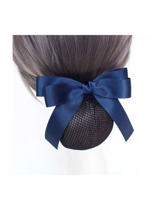 Vintage Fiyonklu File Topuz Tokası Bale Tokası Otomatik Klipsli Fiyonklu File Toka