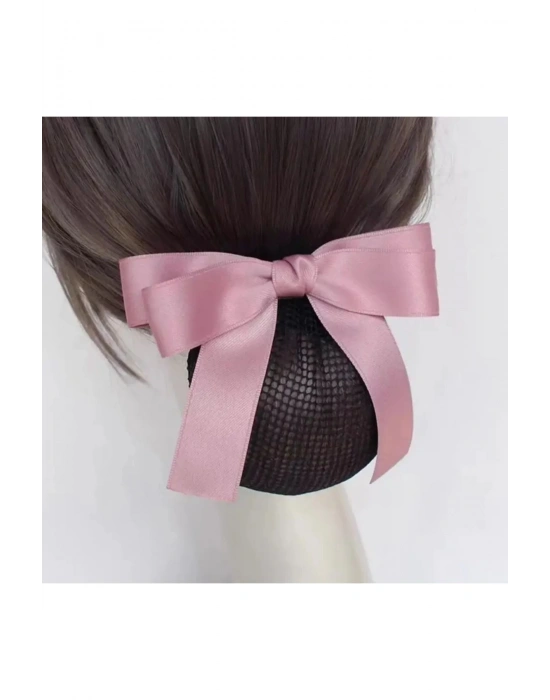 Vintage Fiyonklu File Topuz Tokası Bale Tokası Otomatik Klipsli Fiyonklu File Toka