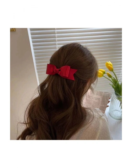 Otomatik Klipsli Saten Fiyonk Toka