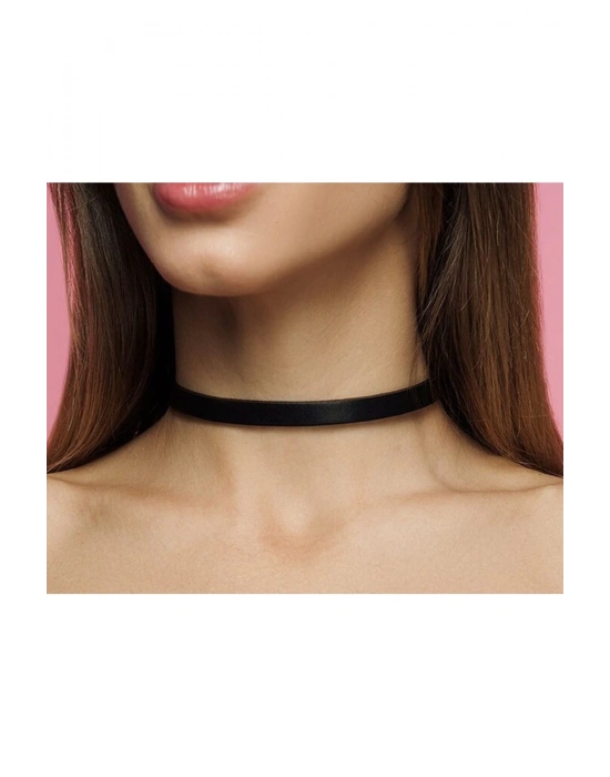 Vintage Deri Choker Kolye