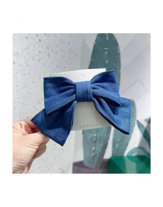 Vintage Otomatik Klipsli Kot Toka Denim Jeans Toka