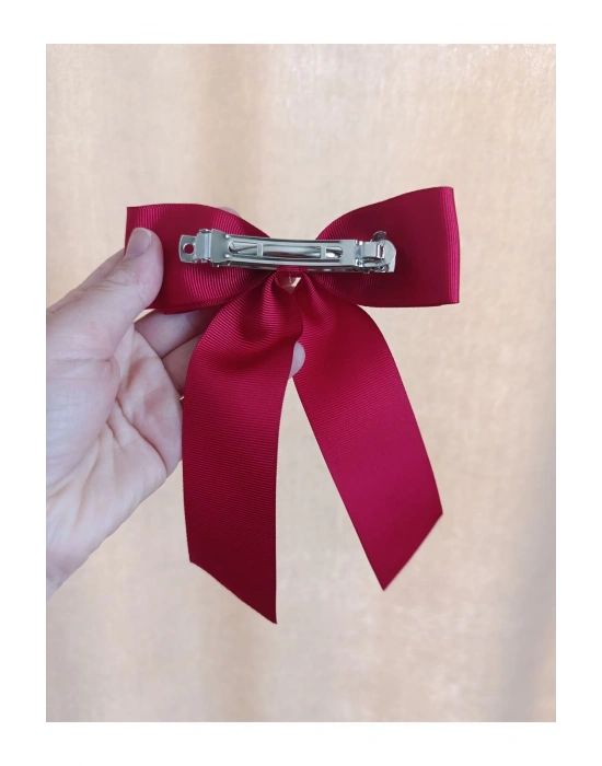 Lily Kız Çocuk Otomatik Klipsli Lena Toka 23 Nisan Tokası Okul Gösterisi Tokası