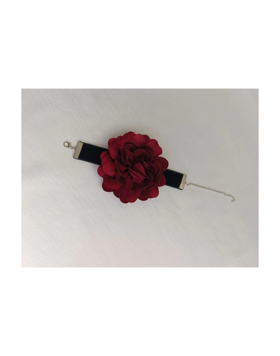 Vintage 8 Cm Floral Bileklik