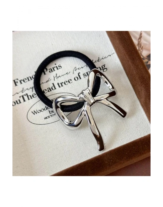 Vintage Fiyonk Lastikli Metal Toka