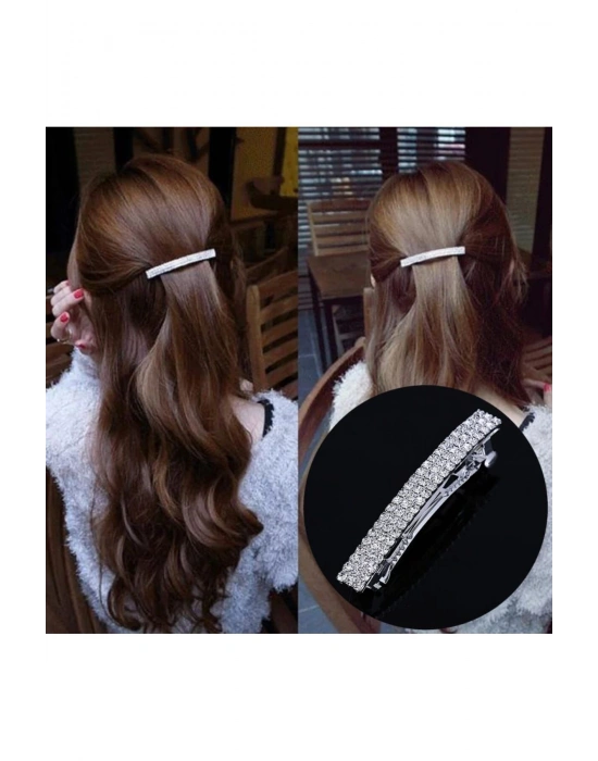 Vintage Taşlı Klasik Model Otomatik Toka 8 cm