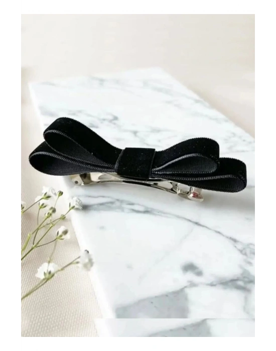 Vintage Çift Katlı Kadife Otomatik Toka