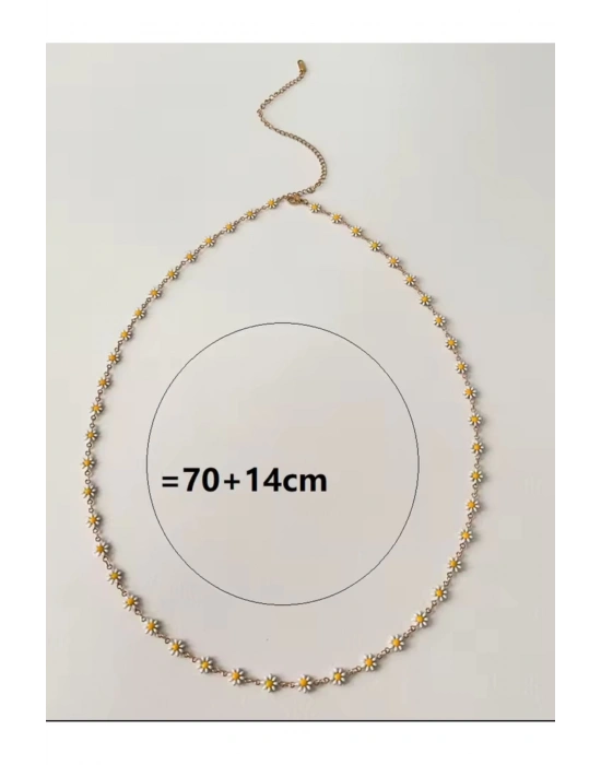 Vintage Papatya Bel Zinciri