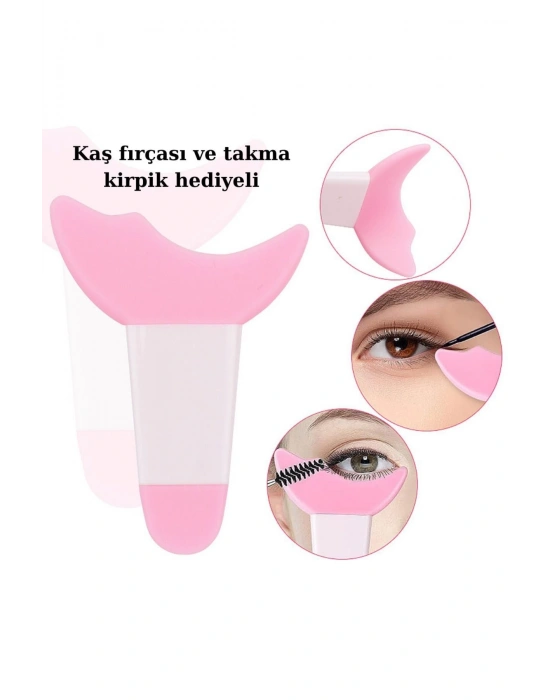 Silikon Eyeliner ve Kirpik Rimel Maskara Sürme Aparatı