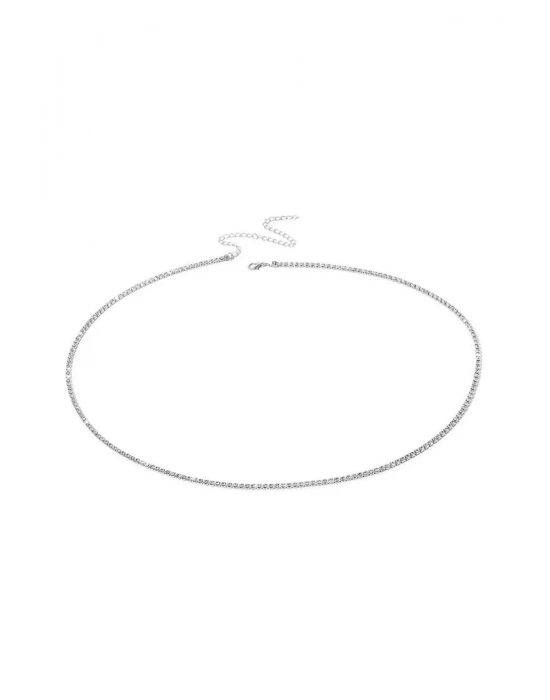 Vintage Kristal Taşlı Bel Zinciri